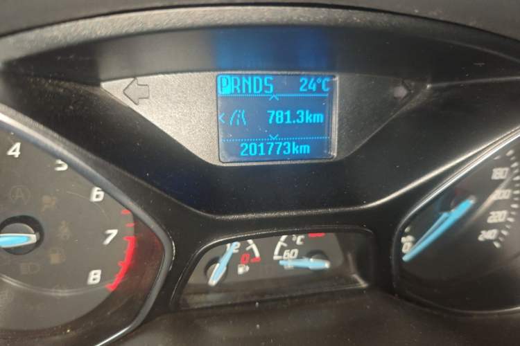 Used Ford Focus 2012 Hatchback 1.6L Automatic Fashion Edition Odometer Close Up