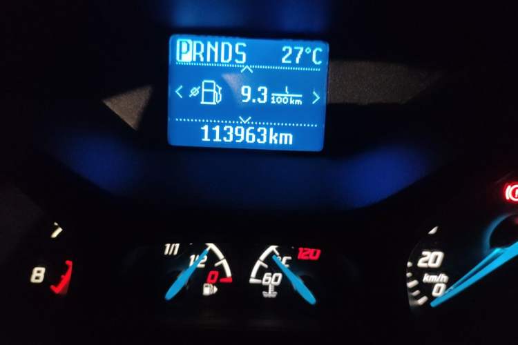 Used Ford Focus 2012 Hatchback 1.6L Automatic Fashion Edition Odometer Close Up