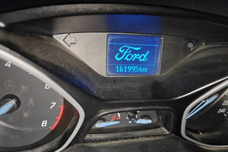 Used Ford Focus 2012 Hatchback 1.6L Manual Comfort Model Odometer Close Up