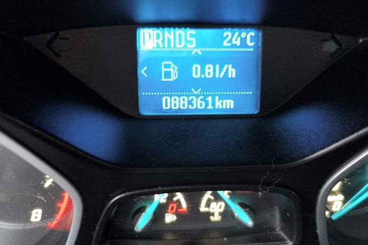 Used Ford Focus 2012 Hatchback 1.6L Automatic Fashion Edition Odometer Close Up