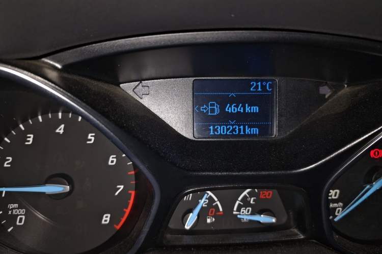 Used Ford Focus 2012 Sedan 1.6L Manual Fashion Edition Odometer Close Up