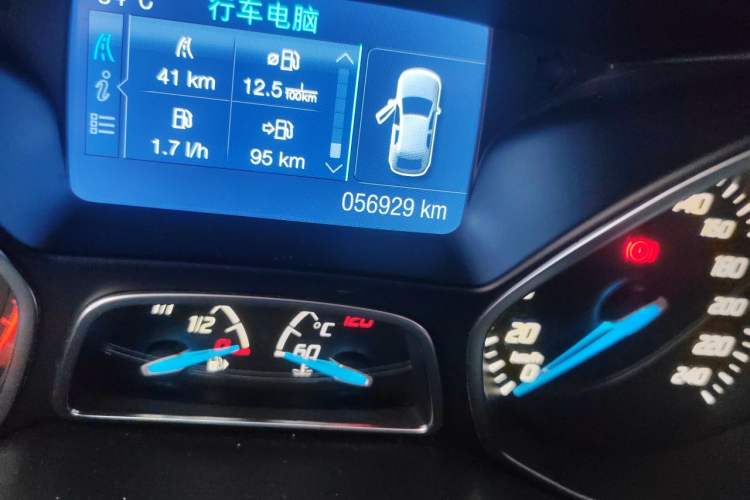 Used Ford Focus 2012 Hatchback 2.0L Manual Luxury Sport Model Odometer Close Up