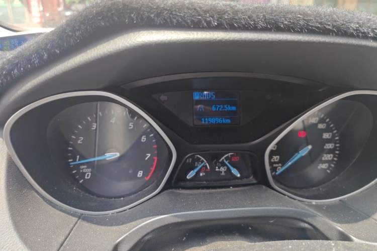 Used Ford Focus 2012 Hatchback 1.6L Automatic Comfort Model Odometer Close Up