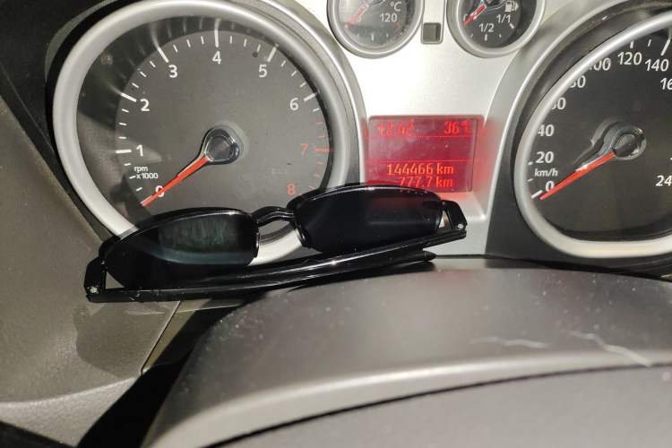Used Ford Focus 2012 Hatchback Classic 1.8L Automatic Fashion Edition Odometer Close Up