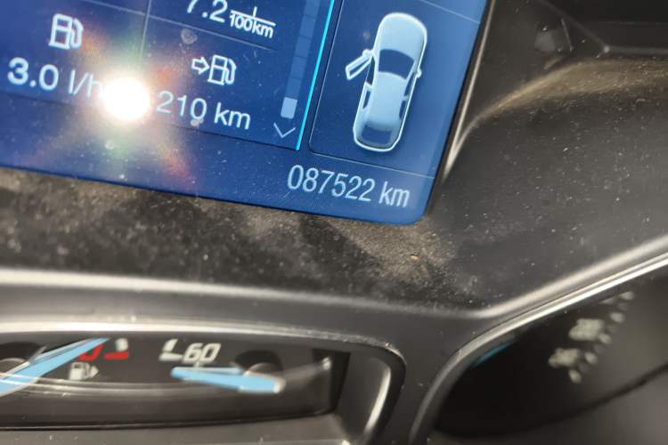Used Ford Focus 2012 Hatchback 2.0L Manual Luxury Sport Model Odometer Close Up