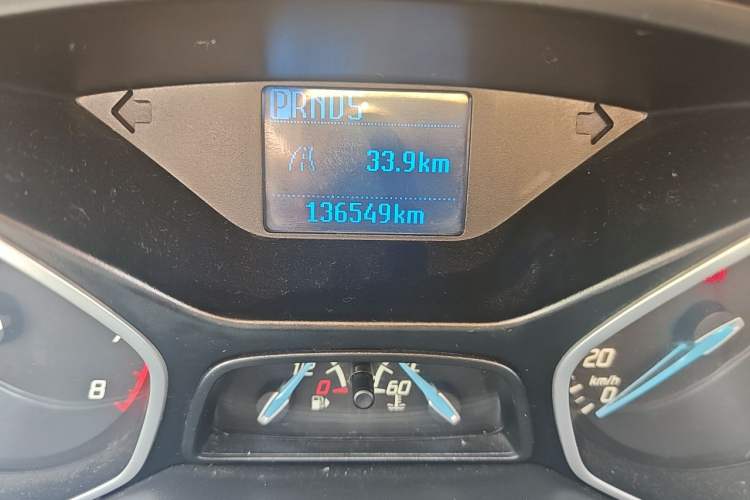 Used Ford Focus 2012 Hatchback 1.6L Automatic Comfort Model Odometer Close Up