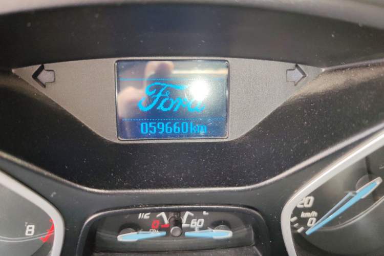 Used Ford Focus 2012 Hatchback 1.6L Automatic Comfort Model Odometer Close Up
