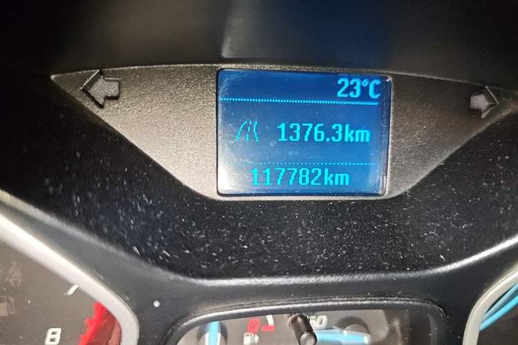 Used Ford Focus 2012 Hatchback 1.6L Manual Comfort Model Odometer Close Up