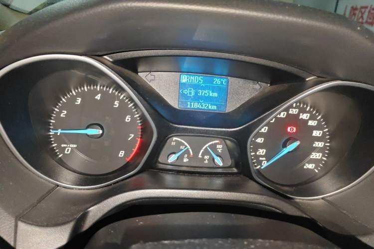 Used Ford Focus 2012 Hatchback 1.6L Automatic Fashion Edition Odometer Close Up