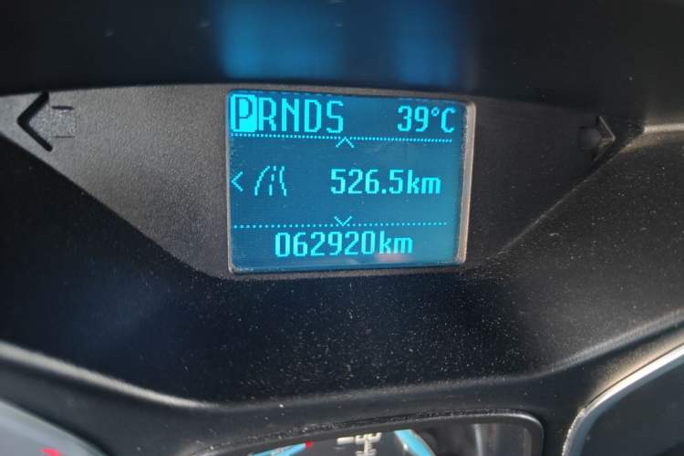 Used Ford Focus 2012 Hatchback 1.6L Automatic Fashion Edition Odometer Close Up