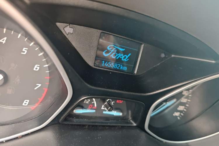 Used Ford Focus 2012 Sedan 1.6L Automatic Comfort Model Odometer Close Up