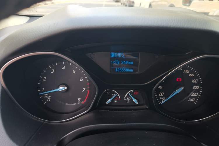 Used Ford Focus 2012 Hatchback 1.6L Automatic Fashion Edition Odometer Close Up