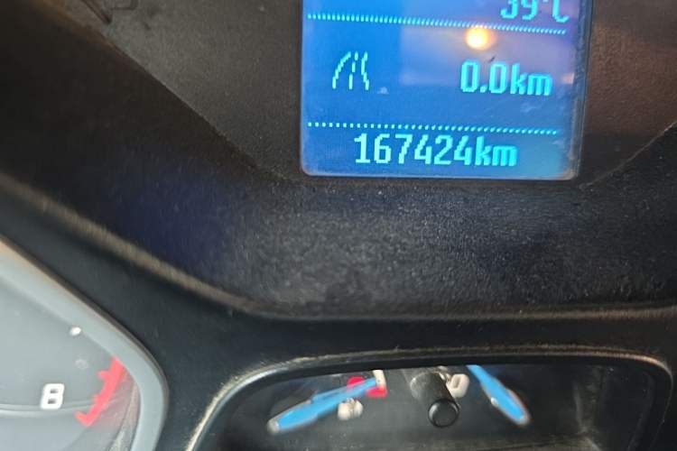 Used Ford Focus 2012 Hatchback 1.6L Manual Comfort Model Odometer Close Up