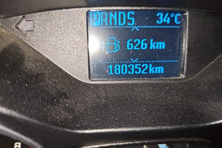 Used Ford Focus 2012 Hatchback 1.6L Automatic Fashion Edition Odometer Close Up