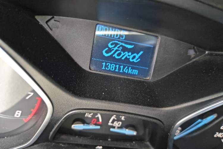 Used Ford Focus 2012 Hatchback 1.6L Automatic Fashion Edition Odometer Close Up