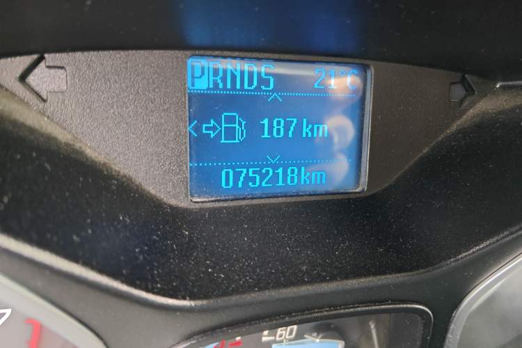 Used Ford Focus 2012 Hatchback 1.6L Automatic Fashion Edition Odometer Close Up