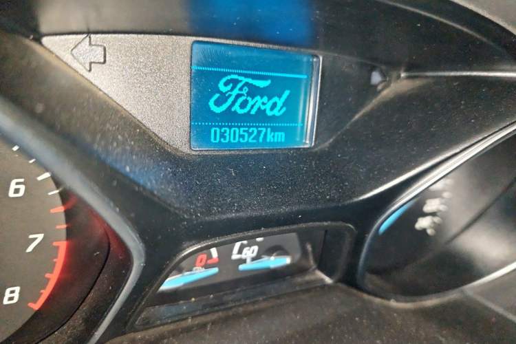 Used Ford Focus 2012 Hatchback 1.6L Automatic Fashion Edition Odometer Close Up