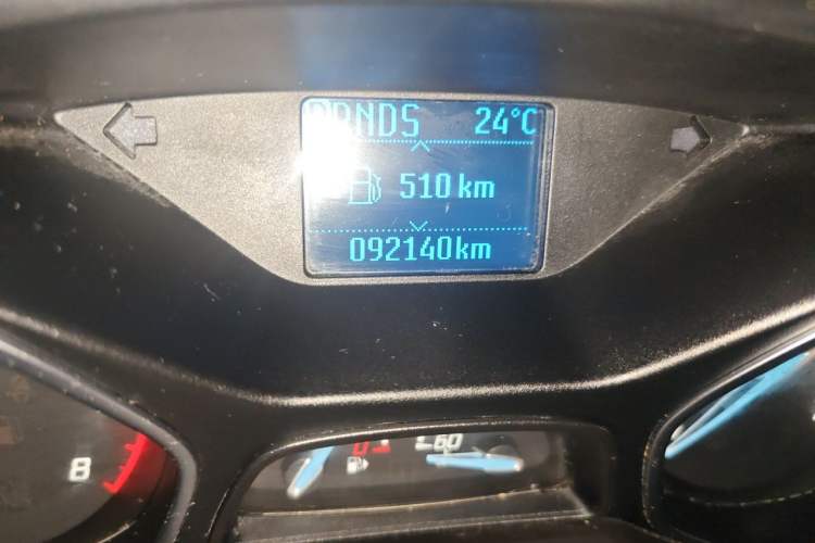 Used Ford Focus 2012 Hatchback 1.6L Automatic Fashion Edition Odometer Close Up