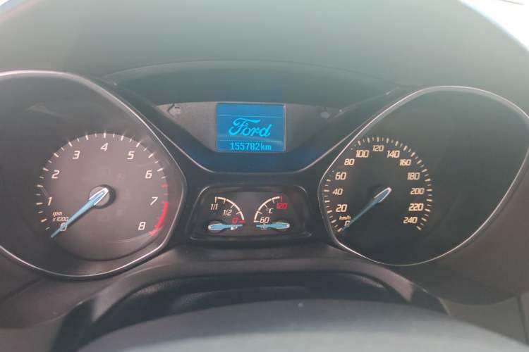 Used Ford Focus 2012 Sedan 1.6L Automatic Fashion Edition Odometer Close Up
