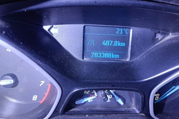 Used Ford Focus 2012 Hatchback 1.6L Manual Comfort Model Odometer Close Up