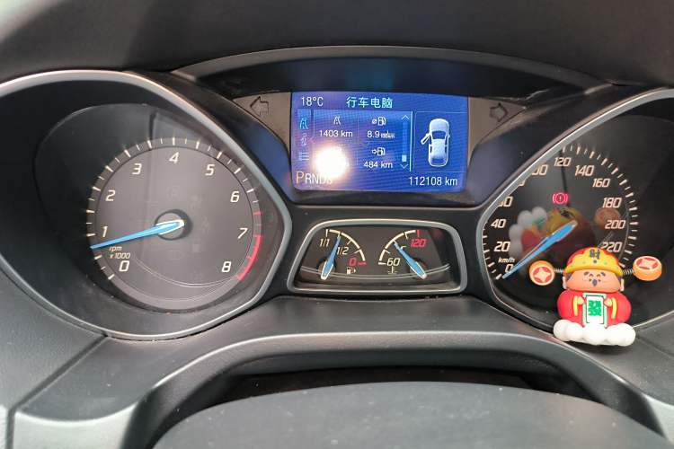 Used Ford Focus 2012 Hatchback 2.0L Automatic Luxury Sport Model Odometer Close Up