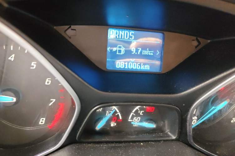 Used Ford Focus 2012 Hatchback 1.6L Automatic Fashion Edition Odometer Close Up