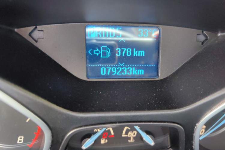Used Ford Focus 2012 Hatchback 1.6L Automatic Fashion Edition Odometer Close Up