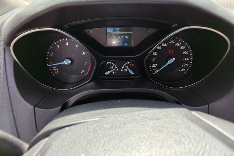 Used Ford Focus 2012 Hatchback 1.6L Automatic Fashion Edition Odometer Close Up