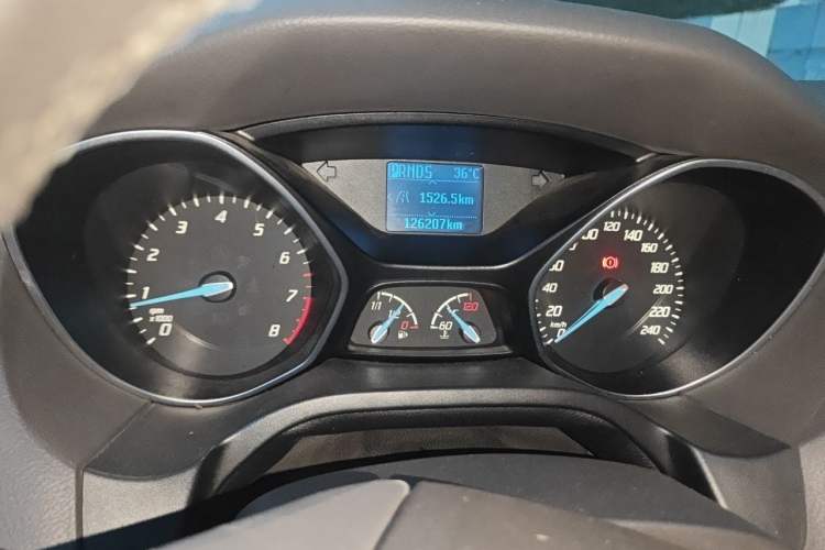 Used Ford Focus 2012 Hatchback 1.6L Automatic Fashion Edition Odometer Close Up