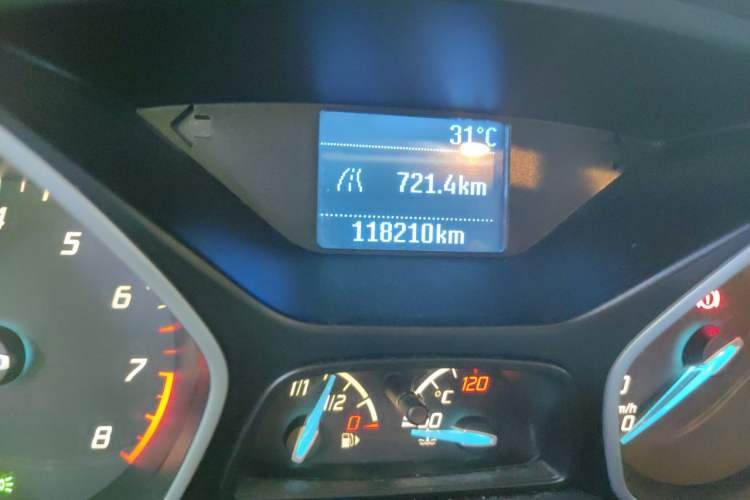 Used Ford Focus 2012 Hatchback 1.6L Manual Comfort Model Odometer Close Up