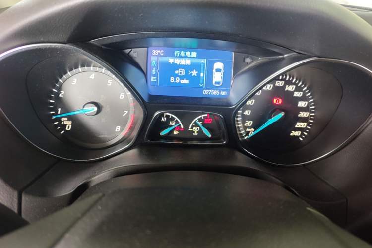 Used Ford Focus 2012 Hatchback 2.0L Manual Luxury Sport Model Odometer Close Up