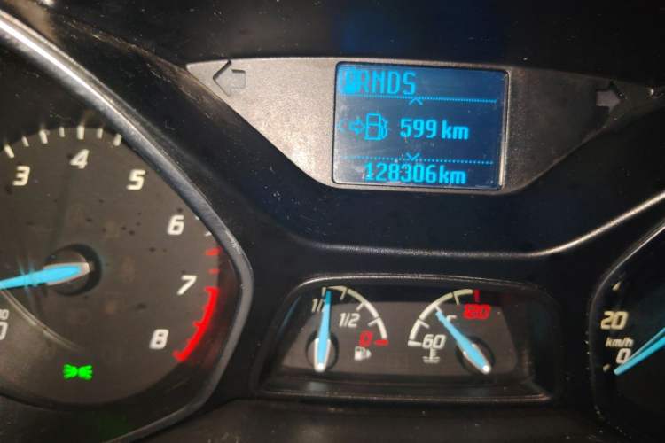 Used Ford Focus 2012 Hatchback 1.6L Automatic Fashion Edition Odometer Close Up