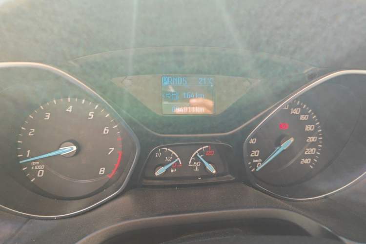 Used Ford Focus 2012 Hatchback 1.6L Automatic Fashion Edition Odometer Close Up