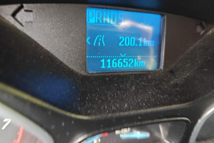 Used Ford Focus 2012 Hatchback 1.6L Automatic Fashion Edition Odometer Close Up
