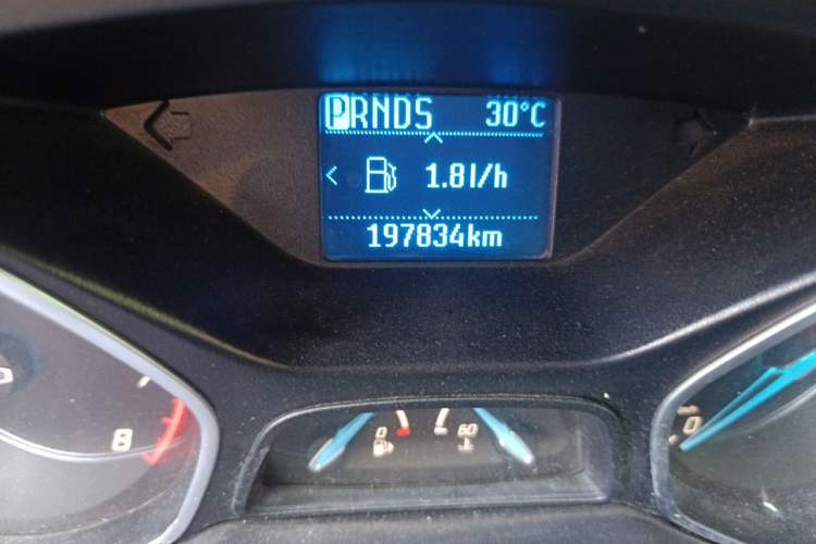 Used Ford Focus 2012 Hatchback 1.6L Automatic Fashion Edition Odometer Close Up