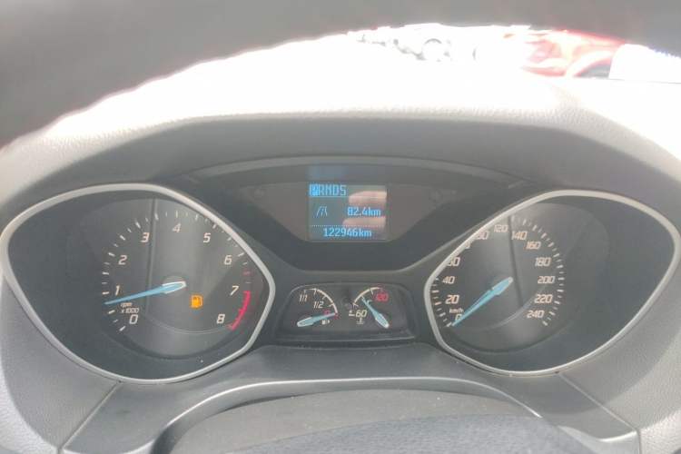 Used Ford Focus 2012 Hatchback 1.6L Automatic Comfort Model Odometer Close Up