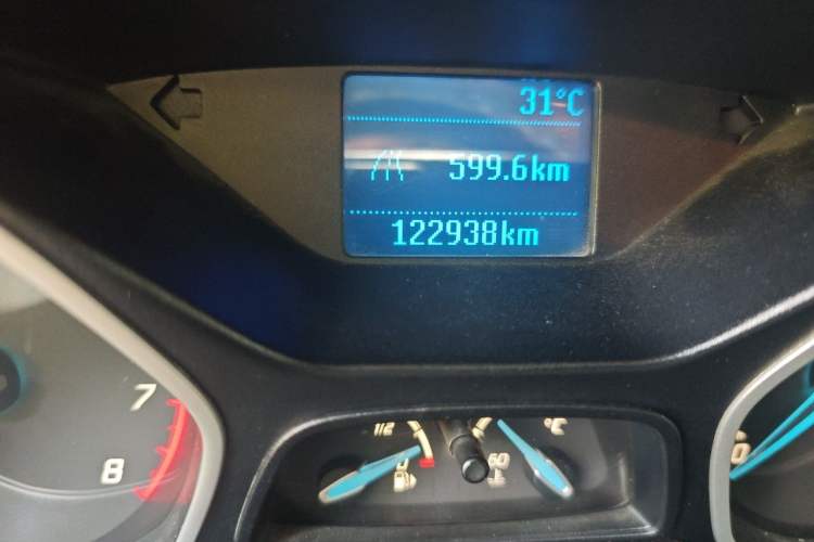 Used Ford Focus 2012 Hatchback 1.6L Manual Comfort Model Odometer Close Up