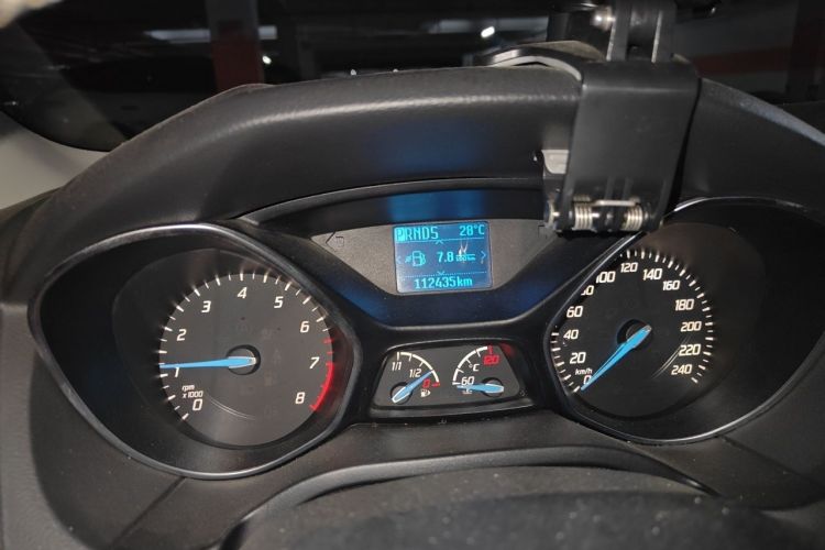Used Ford Focus 2012 Hatchback 1.6L Automatic Fashion Edition Odometer Close Up