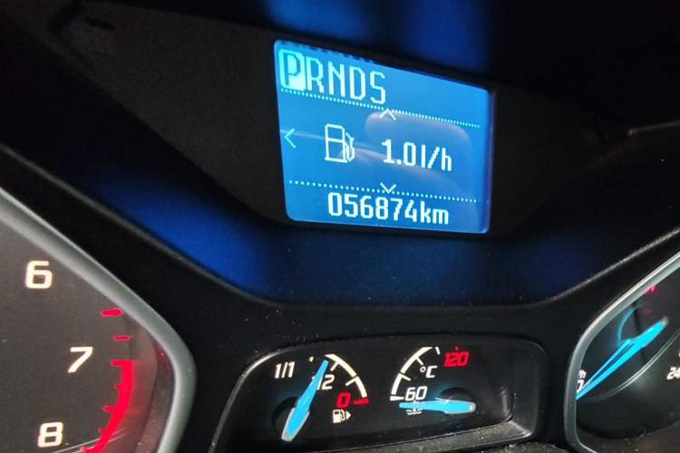 Used Ford Focus 2012 Hatchback 1.6L Automatic Fashion Edition Odometer Close Up
