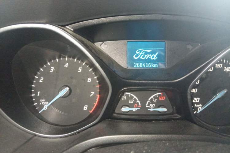 Used Ford Focus 2012 Hatchback 1.6L Automatic Fashion Edition Odometer Close Up