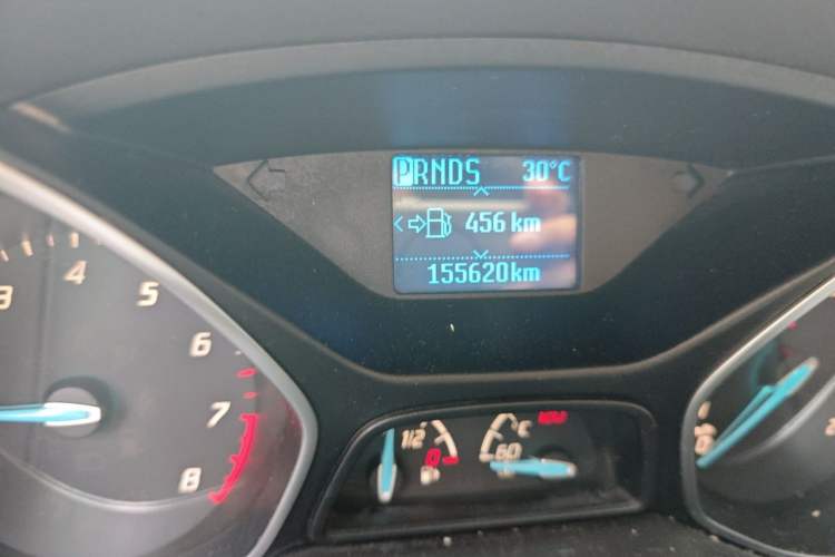 Used Ford Focus 2012 Hatchback 1.6L Automatic Fashion Edition Odometer Close Up