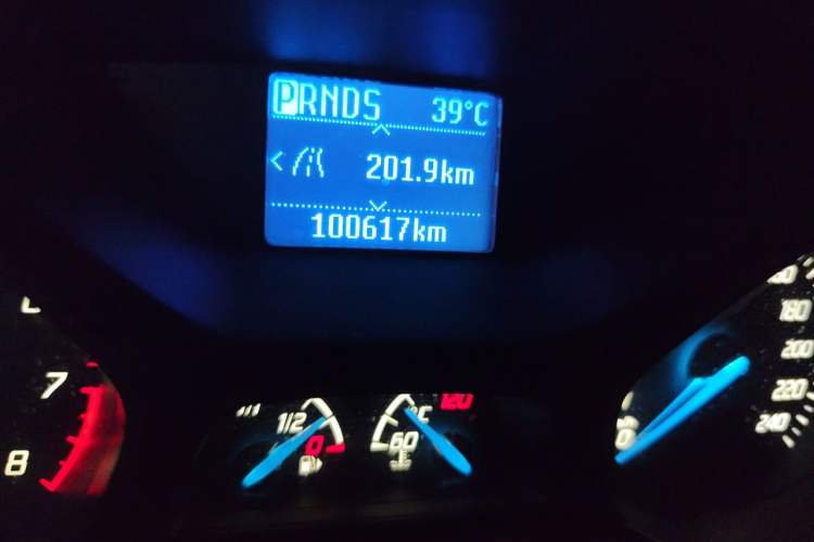 Used Ford Focus 2012 Hatchback 1.6L Automatic Fashion Edition Odometer Close Up