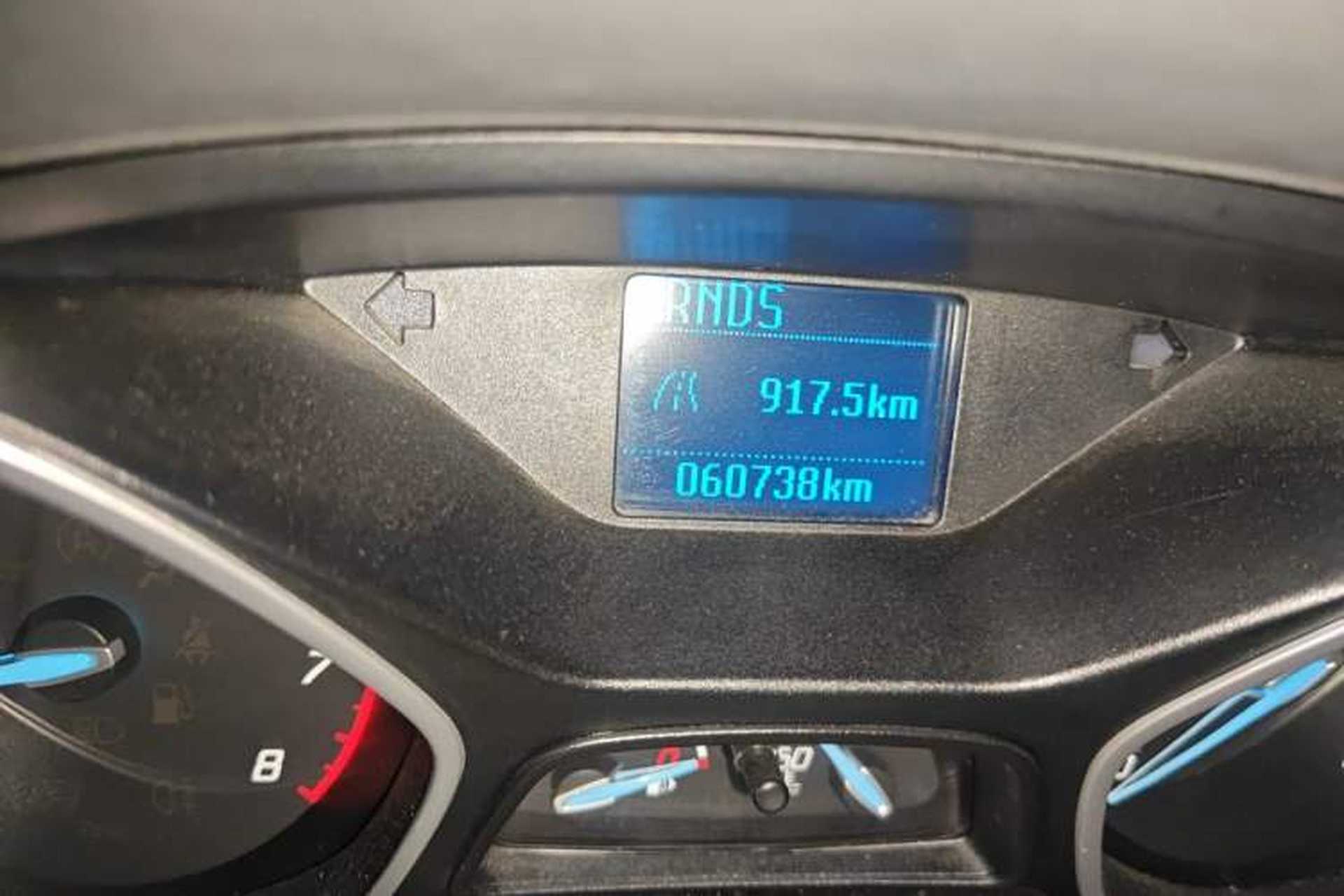Used Ford Focus 2012 Hatchback 1.6L Automatic Comfort Model Odometer Close Up