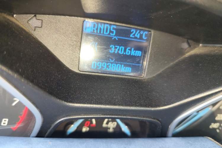 Used Ford Focus 2012 Hatchback 1.6L Automatic Fashion Edition Odometer Close Up