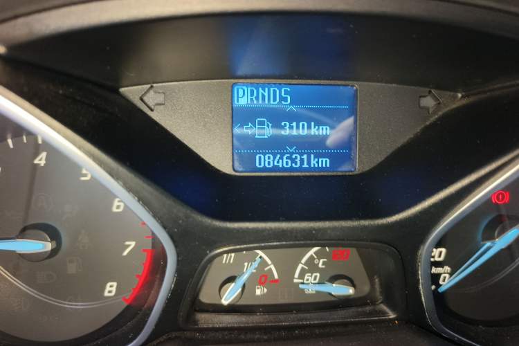 Used Ford Focus 2012 Hatchback 1.6L Automatic Fashion Edition Odometer Close Up