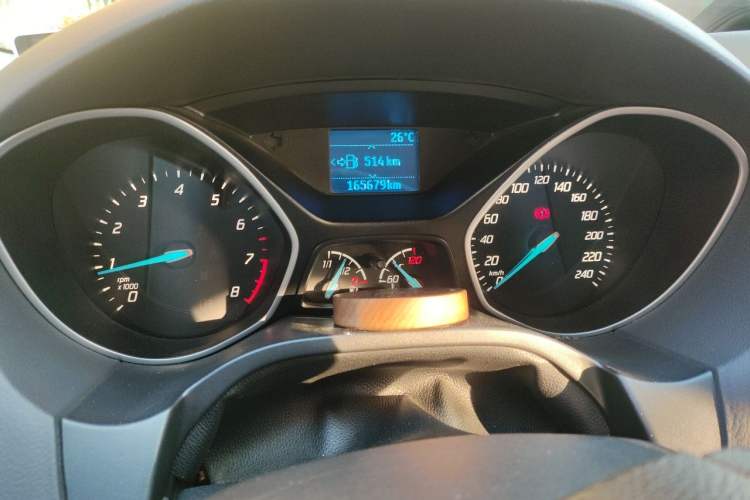 Used Ford Focus 2012 Hatchback 1.6L Manual Comfort Model Odometer Close Up