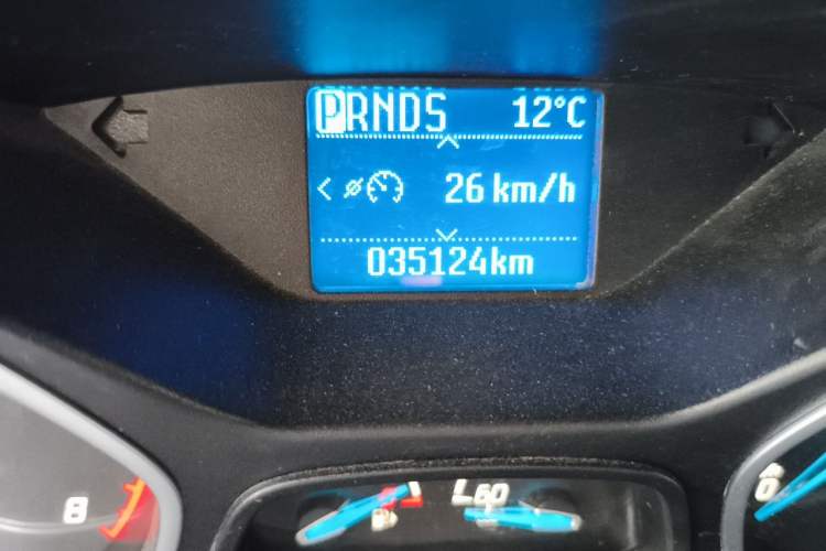 Used Ford Focus 2012 Hatchback 1.6L Automatic Fashion Edition Odometer Close Up