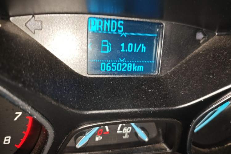 Used Ford Focus 2012 Hatchback 1.6L Automatic Fashion Edition Odometer Close Up