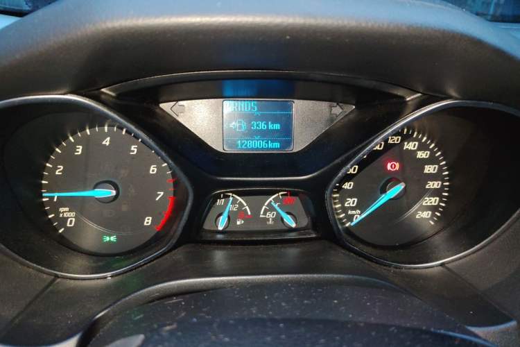 Used Ford Focus 2012 Hatchback 1.6L Automatic Fashion Edition Odometer Close Up
