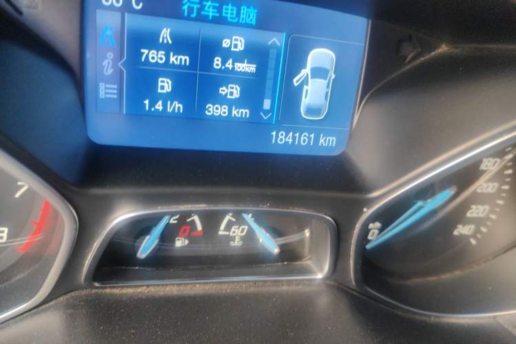 Used Ford Focus 2012 Hatchback 2.0L Manual Luxury Sport Model Odometer Close Up
